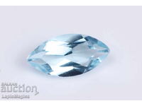 Topaz albastru 0,69ct 8x4mm VS tăietură marchise #8