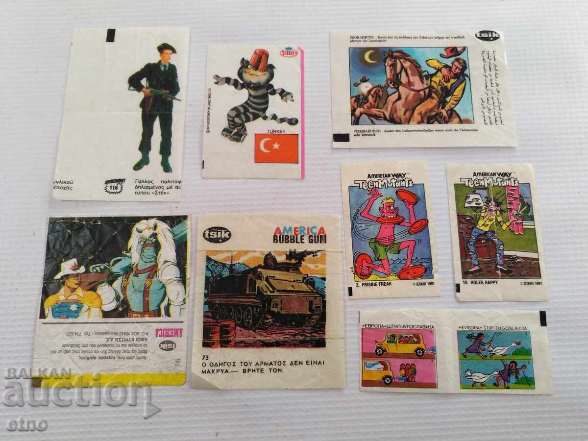 8 бр.СТАРИ КАРТИНКИ ОТ ДЪВКИ