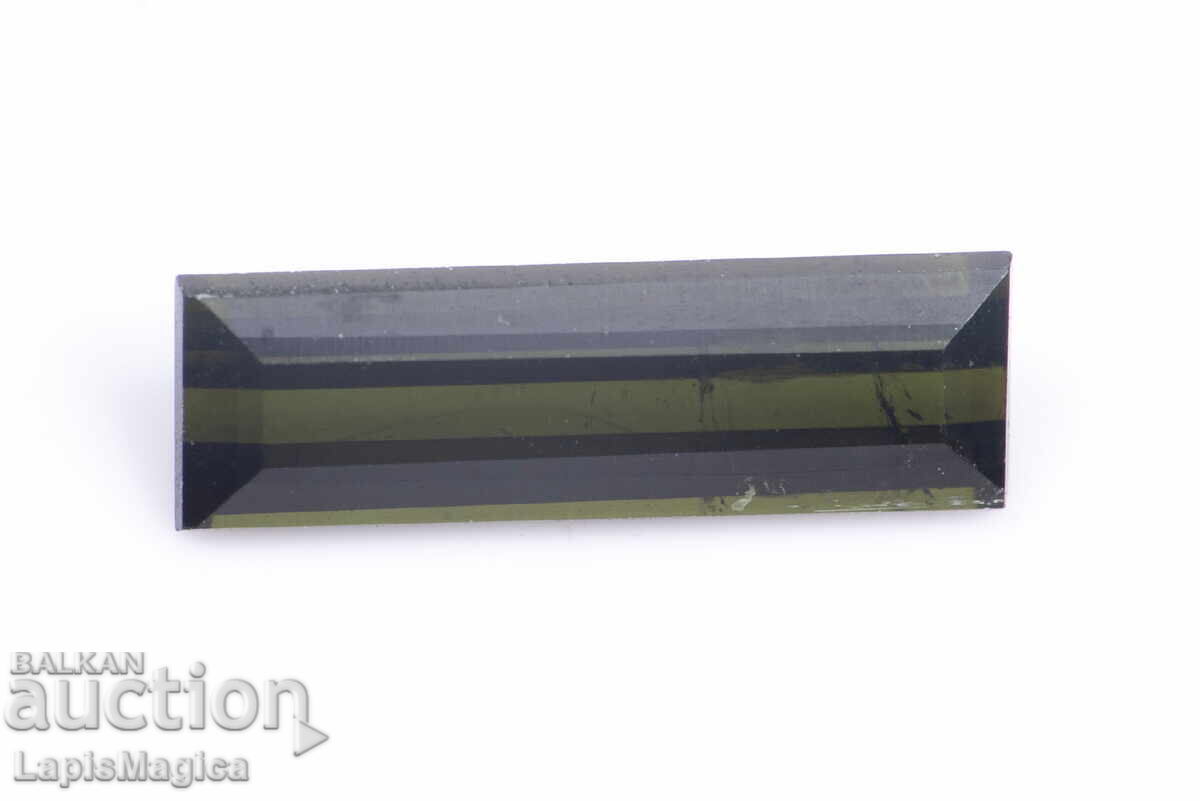 Green Tourmaline 1.14ct Baguette Cut #3 Green Tourmaline 1.14ct Baguette Cut #3