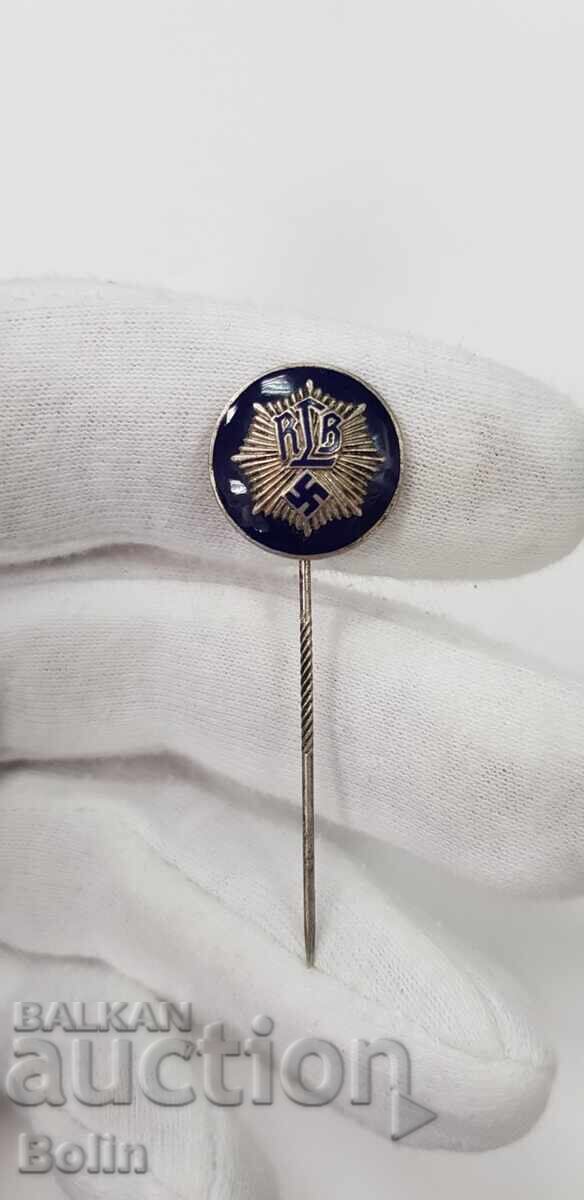 Rare sign, badge Third Reich Germany - Imperial Union - 6 Rare sign, badge Third Reich Germany - Imperial Union - 6