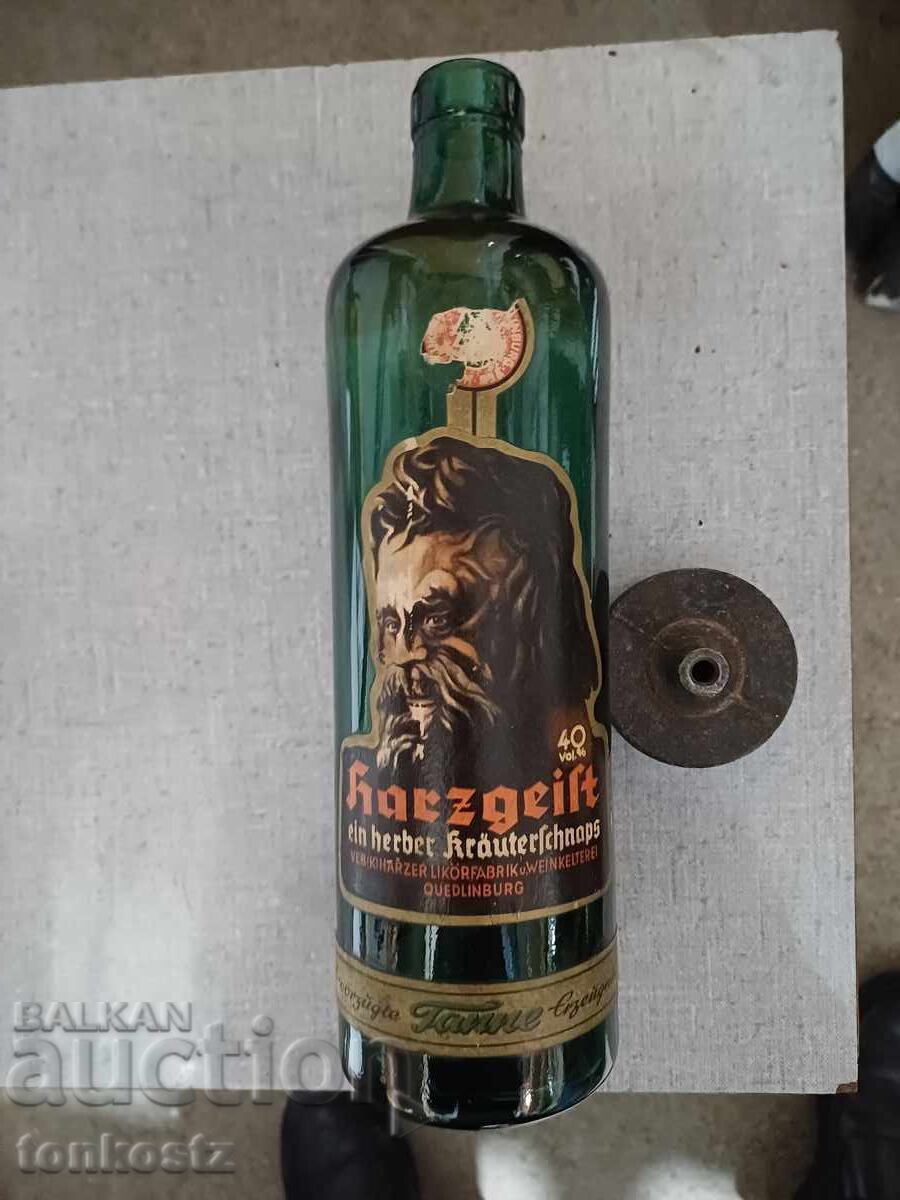 Старинна немска бутилка 1920. 40г. Старинна немска бутилка 1920. 40г.
