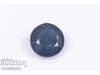 Safir albastru 0,19ct 3,3mm tăietură rotundă încălzită #4