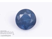 Safir albastru 0,31ct 3,6mm tăietură rotundă încălzită #5