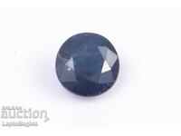 Safir albastru 0,32ct 3,8mm tăietură rotundă încălzită #6