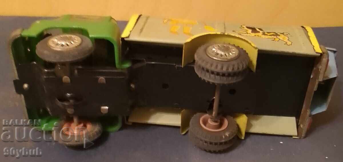 Стара соц метална играчка боклукчийски камион - 5 Стара соц метална играчка боклукчийски камион - 5