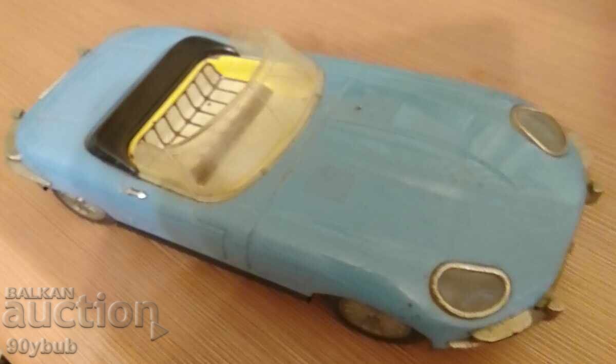 Old metal toy car Jaguar Jaguar Old metal toy car Jaguar Jaguar