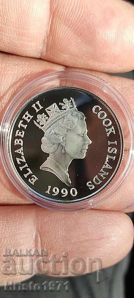 10 dollars 1990 Cook Island with price € 35.00 | 68.45 BGN