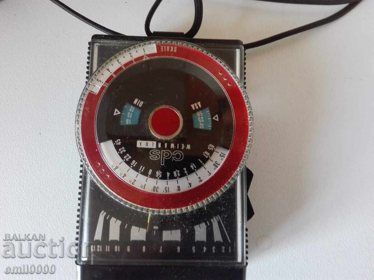 Light meter - GDR. with price 19.99 BGN | € 10.22 Light meter - GDR. with price 19.99 BGN | € 10.22