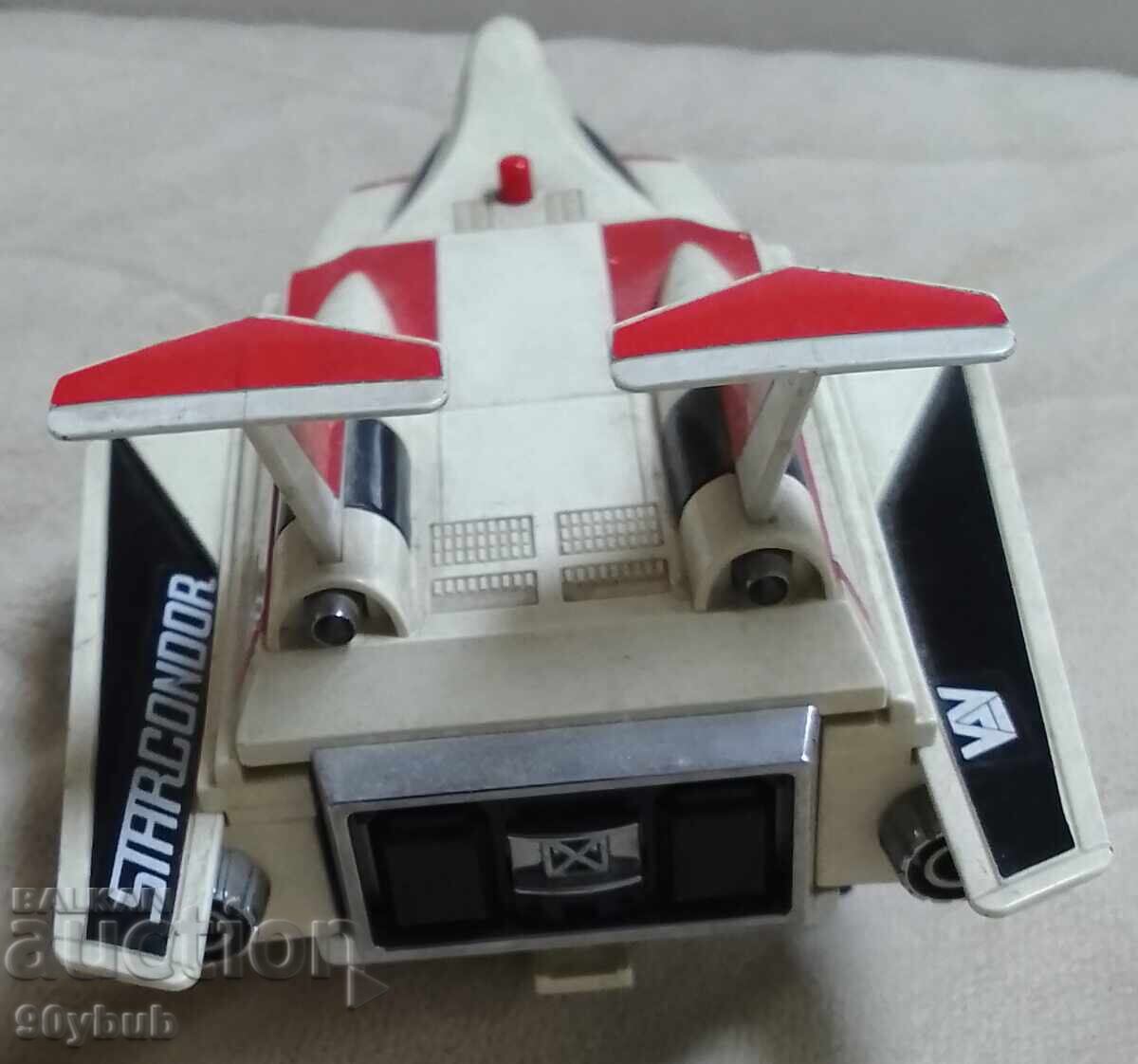 Old Japanese metal toy car-ship Starcondor - 5 Old Japanese metal toy car-ship Starcondor - 5