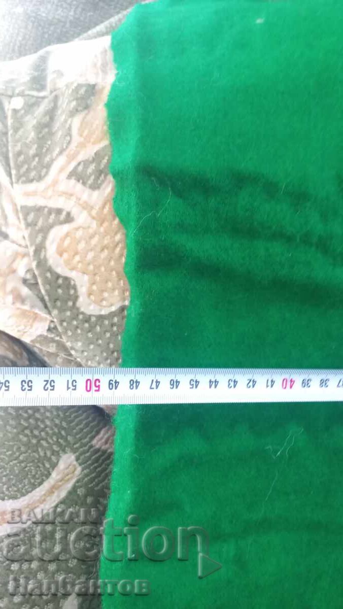 Auction OLD WOOL GREEN CLOTH I WEAR Auction OLD WOOL GREEN CLOTH I WEAR