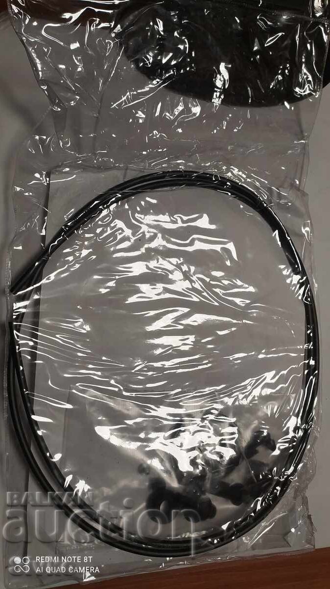 Universal throttle cable set with different tips Universal throttle cable set with different tips