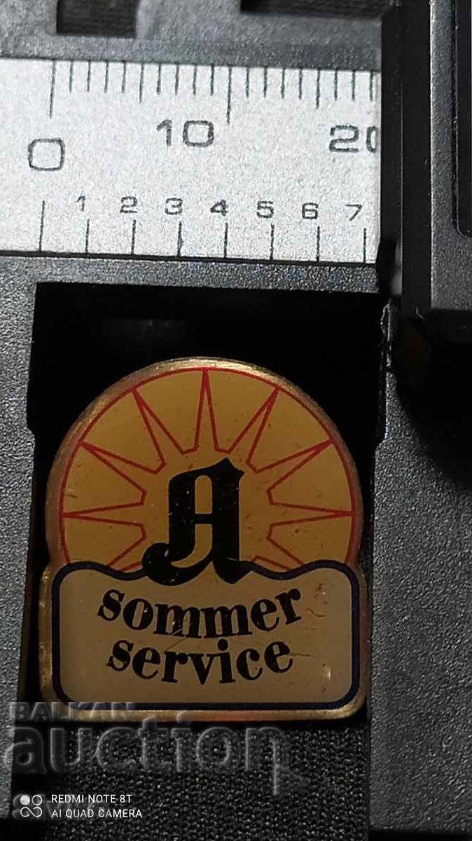 Insigna de serviciu de vară cu preț 1.99 BGN | € 1.02