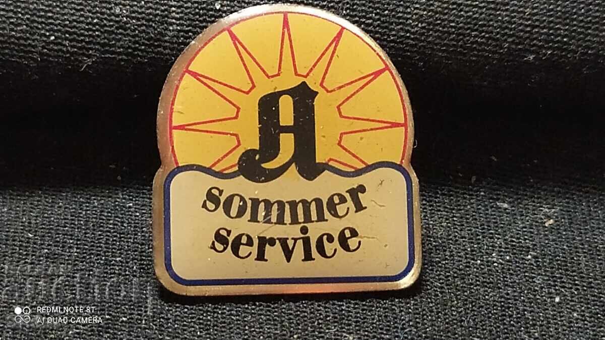 Insigna de serviciu de vară