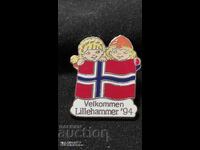 Olympiad Lillehammer 94 badge