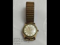 Rare German men's watch WALOR 17 jewels-1940