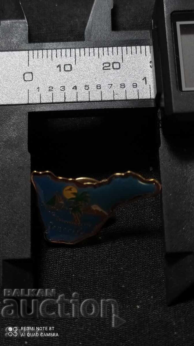 Tenerife badge with price 2.99 BGN | € 1.53 Tenerife badge with price 2.99 BGN | € 1.53