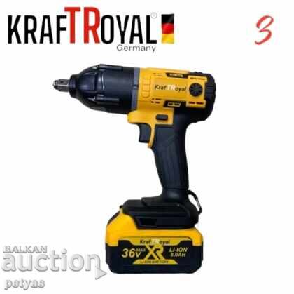 KraftRoyal 5-in-1 universal set with 5 attachments: screwdriver - 5
