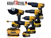 KraftRoyal 5-in-1 universal set with 5 attachments: screwdriver