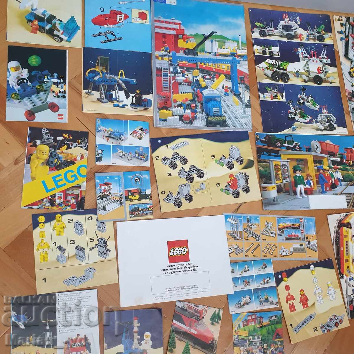 Lot of 27 rare retro Lego Legoland Playmobil - 7 Lot of 27 rare retro Lego Legoland Playmobil - 7