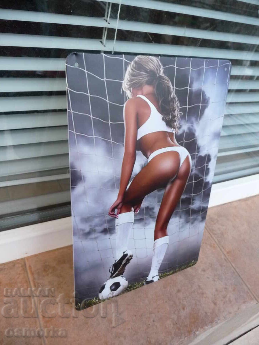 Κουμπί πόρτας μπάλας ποδοσφαίρου ερωτικού ποδοσφαιριστή με μεταλλικό σημάδι με τιμή 18.00 BGN | € 9.20 Κουμπί πόρτας μπάλας ποδοσφαίρου ερωτικού ποδοσφαιριστή με μεταλλικό σημάδι με τιμή 18.00 BGN | € 9.20