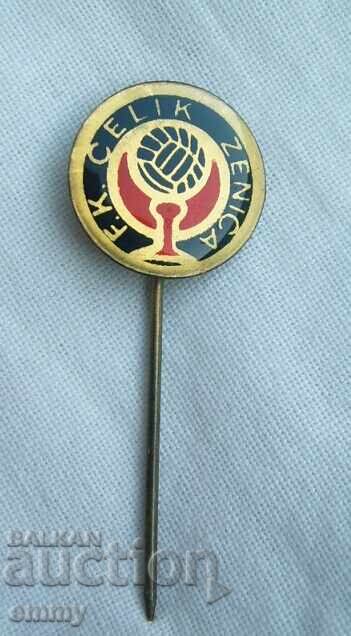 Football badge - FC Celik, Zenica, Bosnia and Herzegovina Football badge - FC Celik, Zenica, Bosnia and Herzegovina