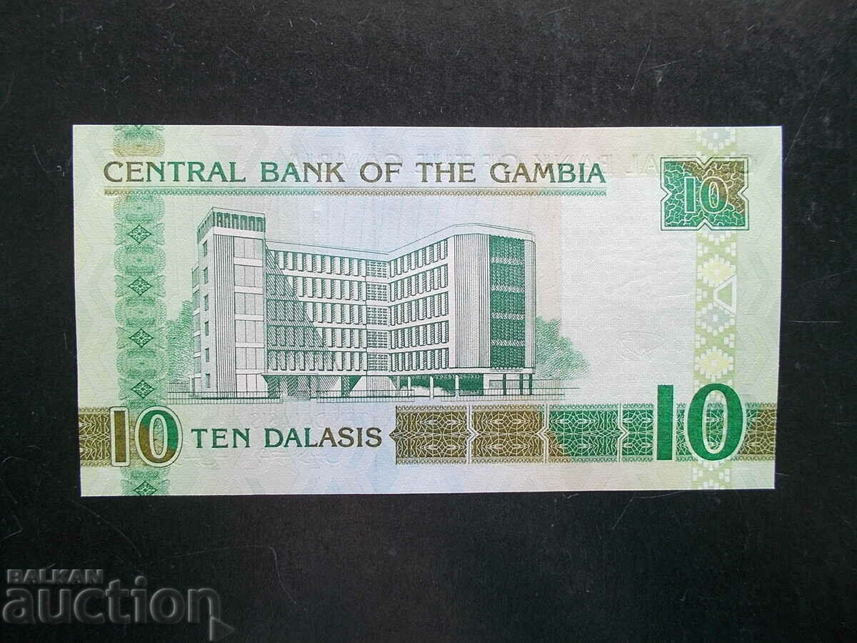 THE GAMBIA, 10 Dallas, 2013, UNC with price 3.30 BGN | € 1.69 THE GAMBIA, 10 Dallas, 2013, UNC with price 3.30 BGN | € 1.69