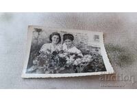 Sister Harmanli Two young girls in Katsarov's garden 1949