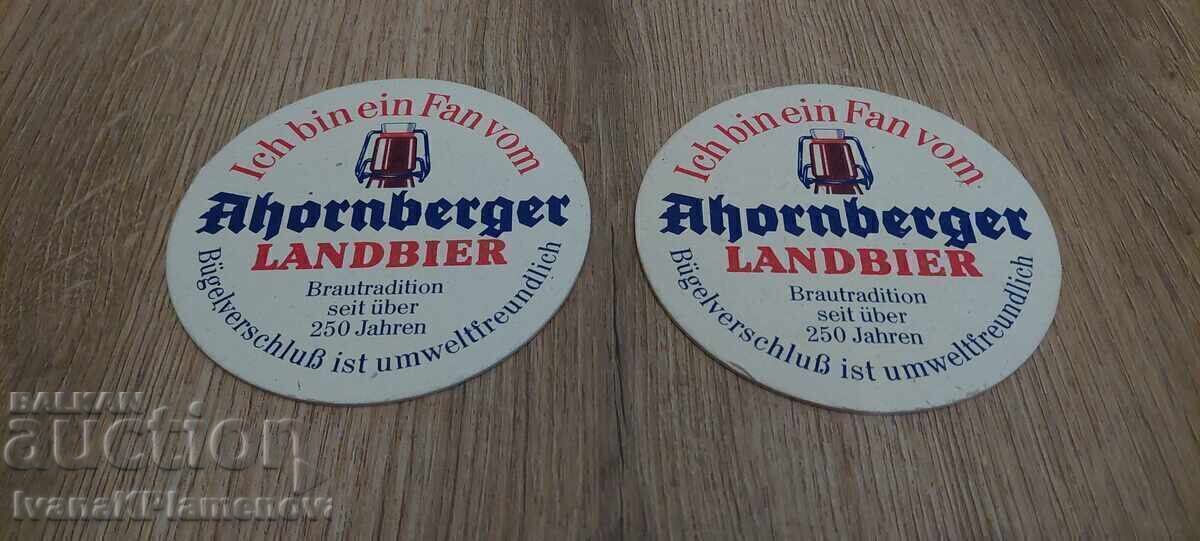 Collector's coasters, two pieces with price € 3.00 | 5.87 BGN
