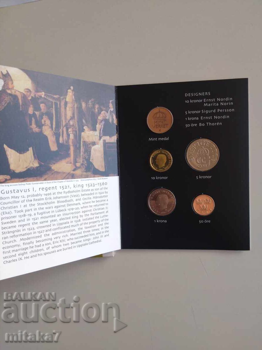 Set de monede 2003, Suedia cu preț 24.00 BGN | € 12.27 Set de monede 2003, Suedia cu preț 24.00 BGN | € 12.27