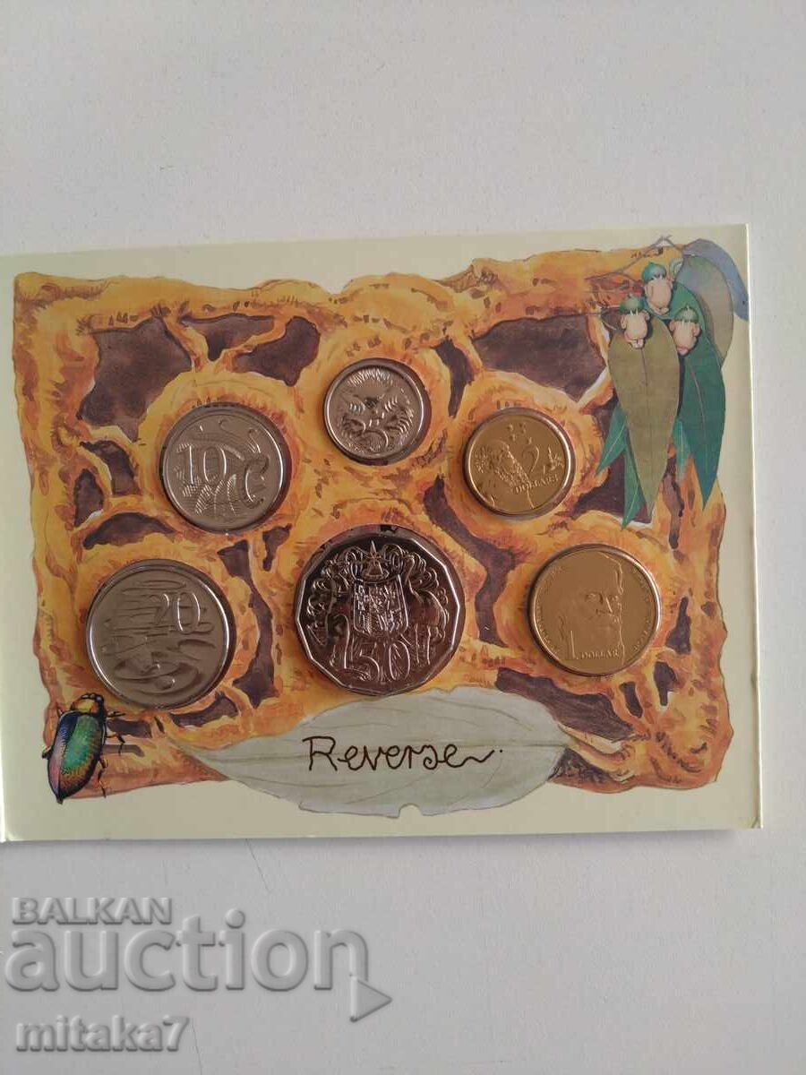 Livrarea Setul de monede din Australia, 1996 Livrarea Setul de monede din Australia, 1996