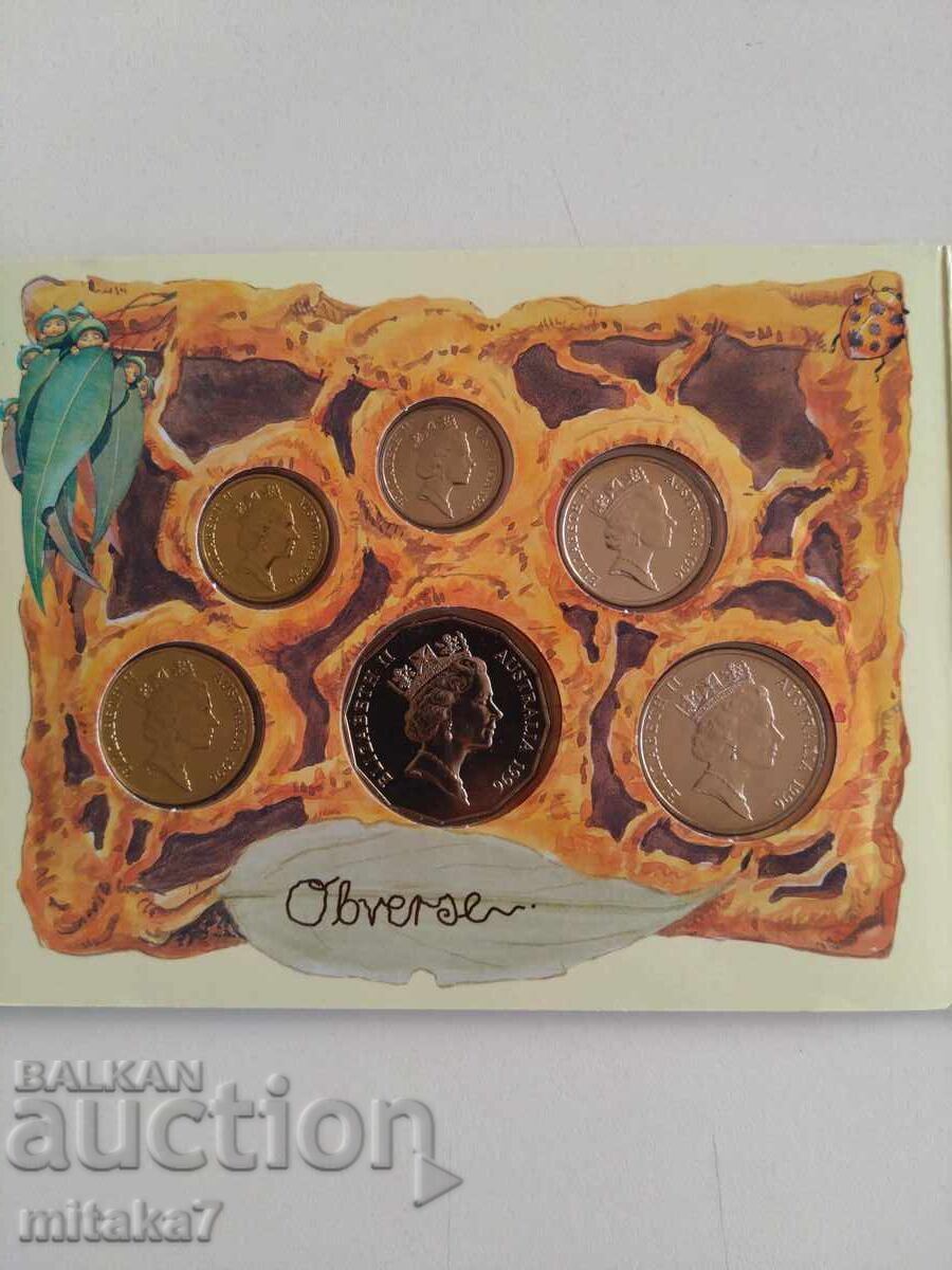 Setul de monede din Australia, 1996 - 5 Setul de monede din Australia, 1996 - 5