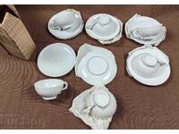 UNUSED PORCELAIN COFFEE TEA CUP SAUCER CUPS