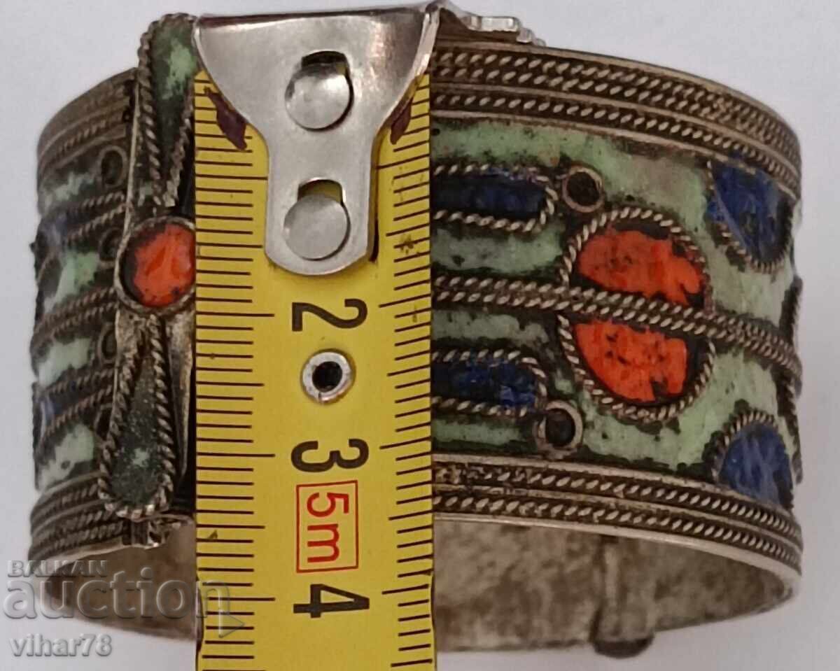 Old enamel bracelet - 5