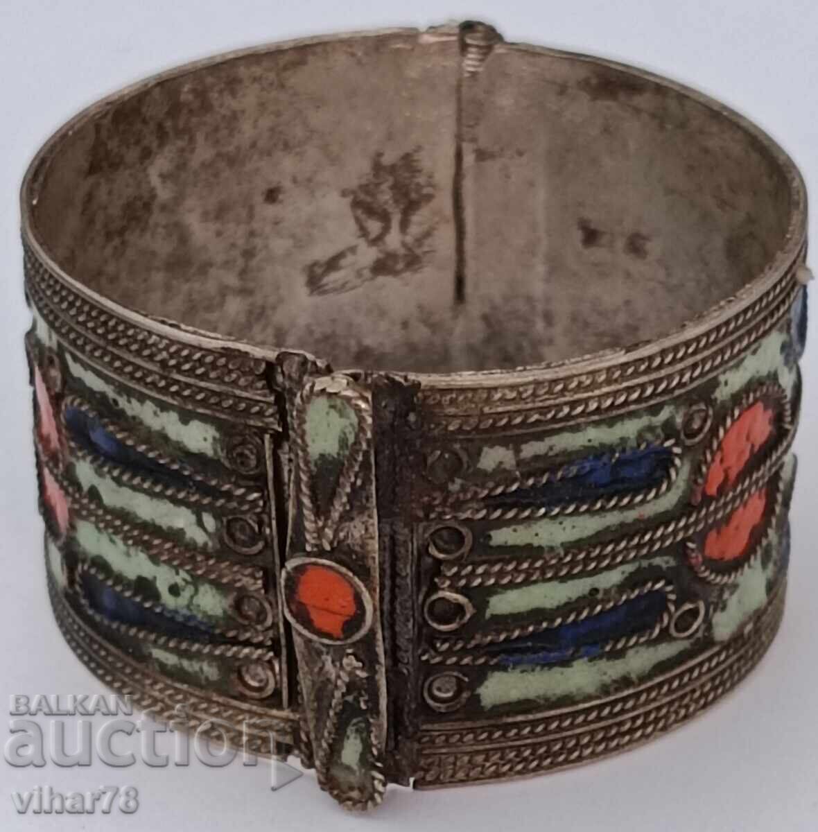 Old enamel bracelet - 7