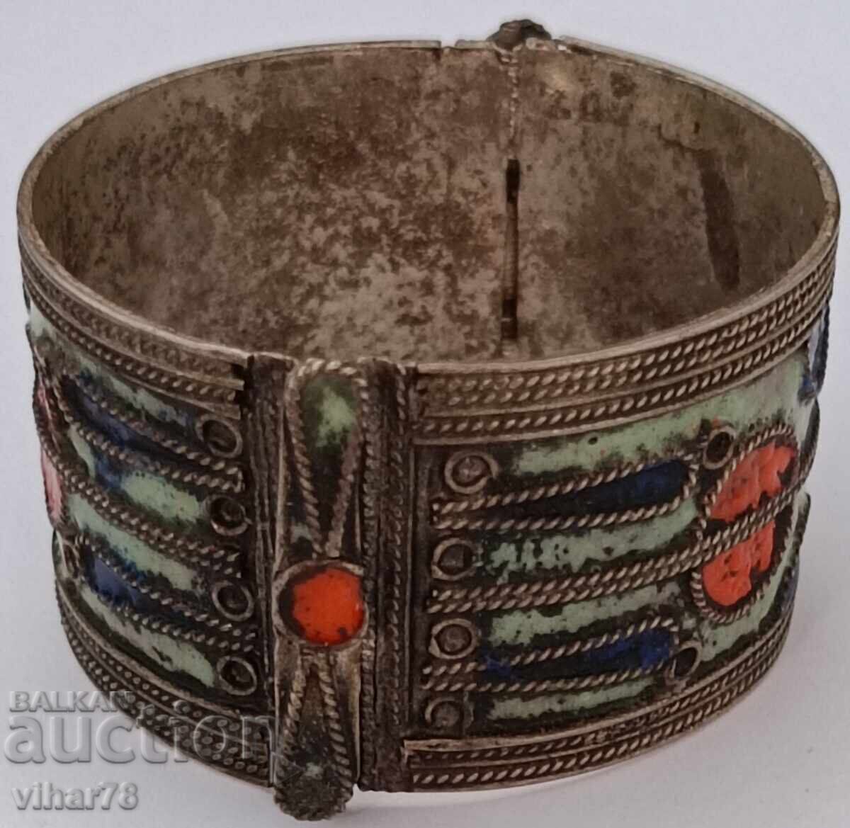 Old enamel bracelet