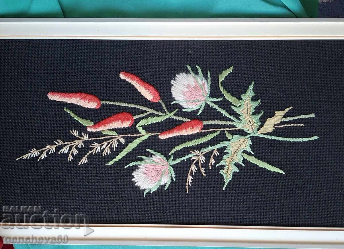 Stylish beautiful embroidered tapestry 23/40cm. picture - 6