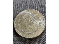 1 Peso 1932 Mexico UNC Silver