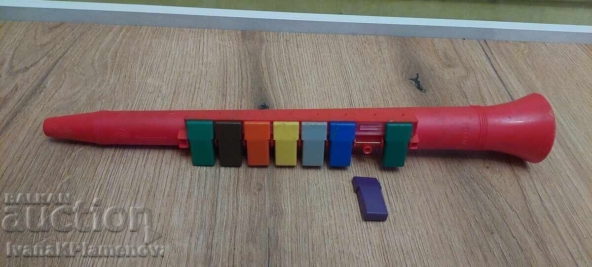 Retro toy, one key has fallen off Retro toy, one key has fallen off