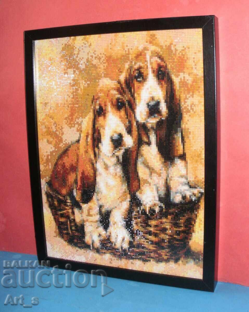 Auction Basset/Hush Puppies - a magnificent decorative ornament for you Auction Basset/Hush Puppies - a magnificent decorative ornament for you