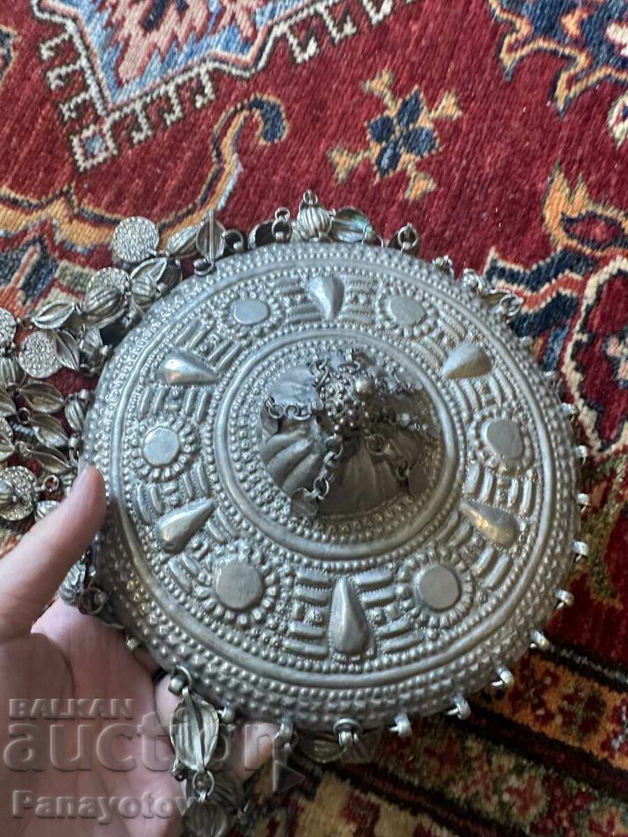 OLD JEWELRY FOR NATIONAL COSTUME Pendants Ornaments Coins Silver - 6 OLD JEWELRY FOR NATIONAL COSTUME Pendants Ornaments Coins Silver - 6