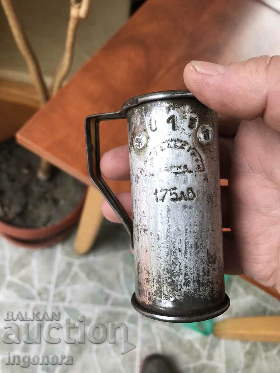 Аукцион МЕРИЛКА СТАРИННА МАРКИРАНА ВАРНА МЕТАЛ-200,100 И 50 МЛ.КОМПЛ Аукцион МЕРИЛКА СТАРИННА МАРКИРАНА ВАРНА МЕТАЛ-200,100 И 50 МЛ.КОМПЛ