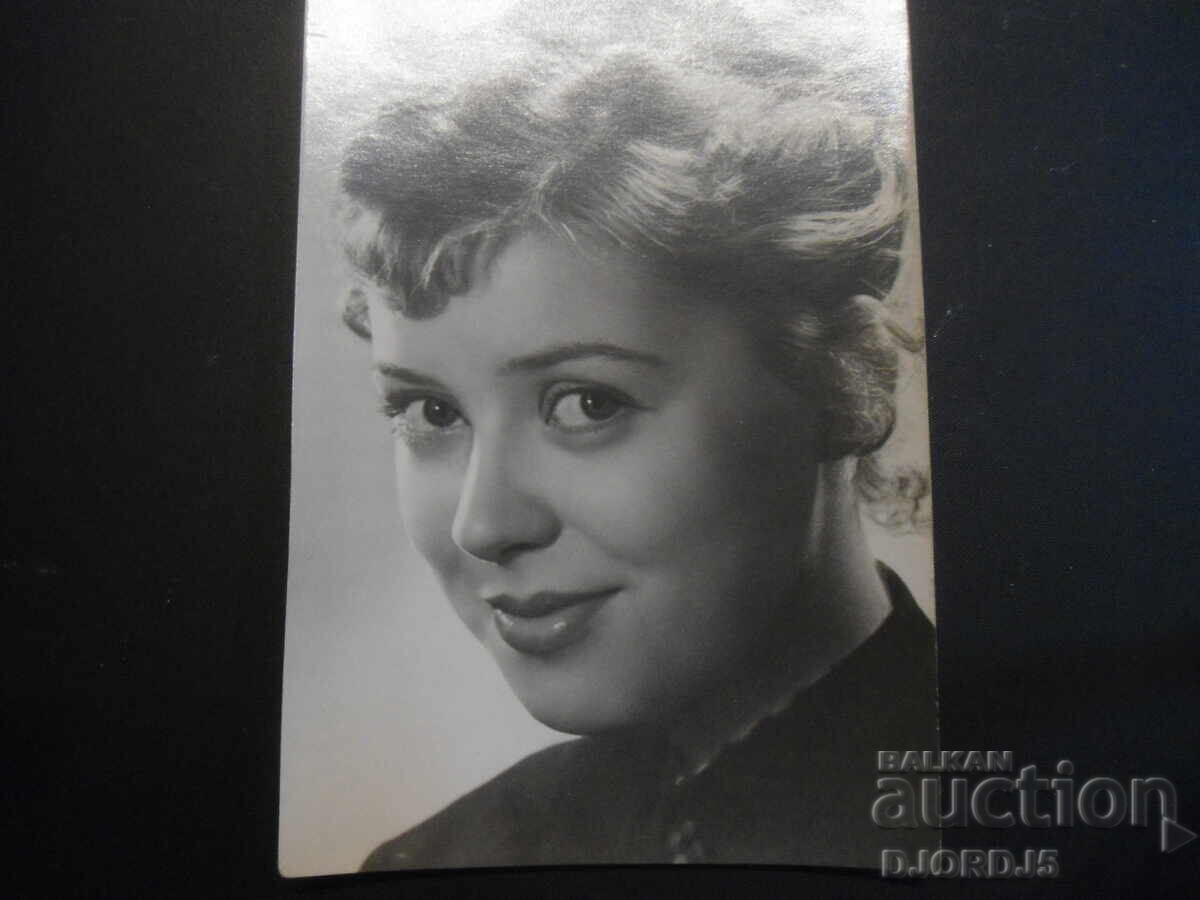 S. Karpinskaya, Old card S. Karpinskaya, Old card