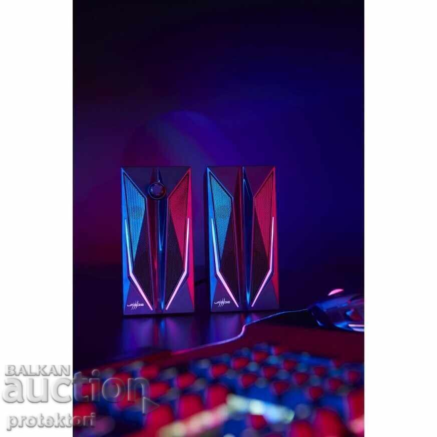 uRage "BLAST-R 200" 2.0 Gaming Speakers with price 69.00 BGN | € 35.28 uRage "BLAST-R 200" 2.0 Gaming Speakers with price 69.00 BGN | € 35.28