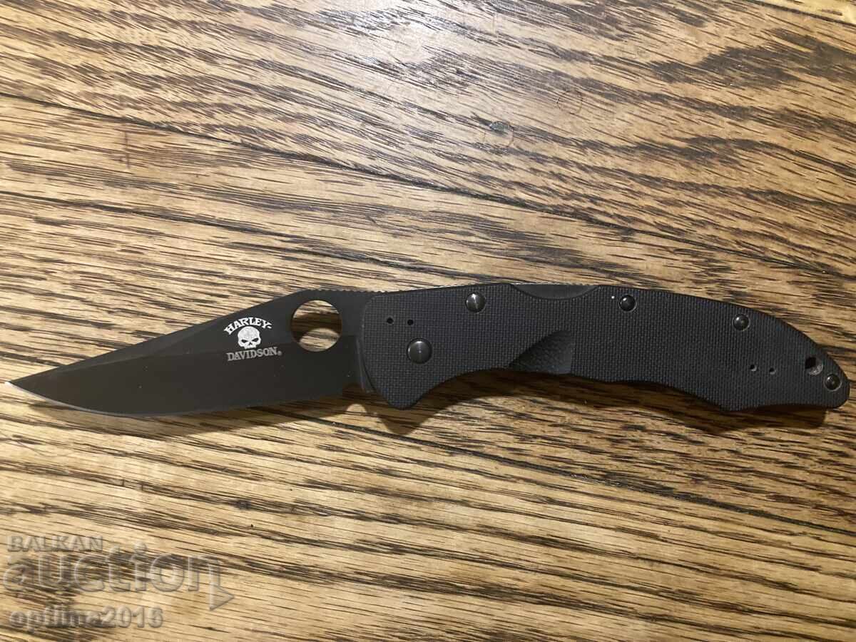 Harley Davidson Knife - Bench Made Harley Davidson Knife - Bench Made