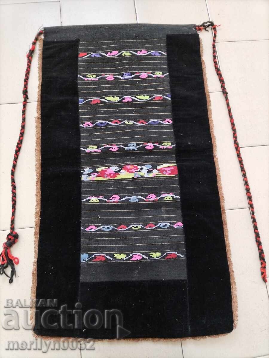 Old apron tinsel embroidery, costume, cloth Old apron tinsel embroidery, costume, cloth