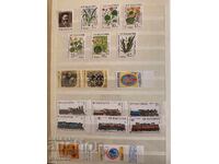 Lot of clean Bulgarian stamps from 1988 - 2 pages