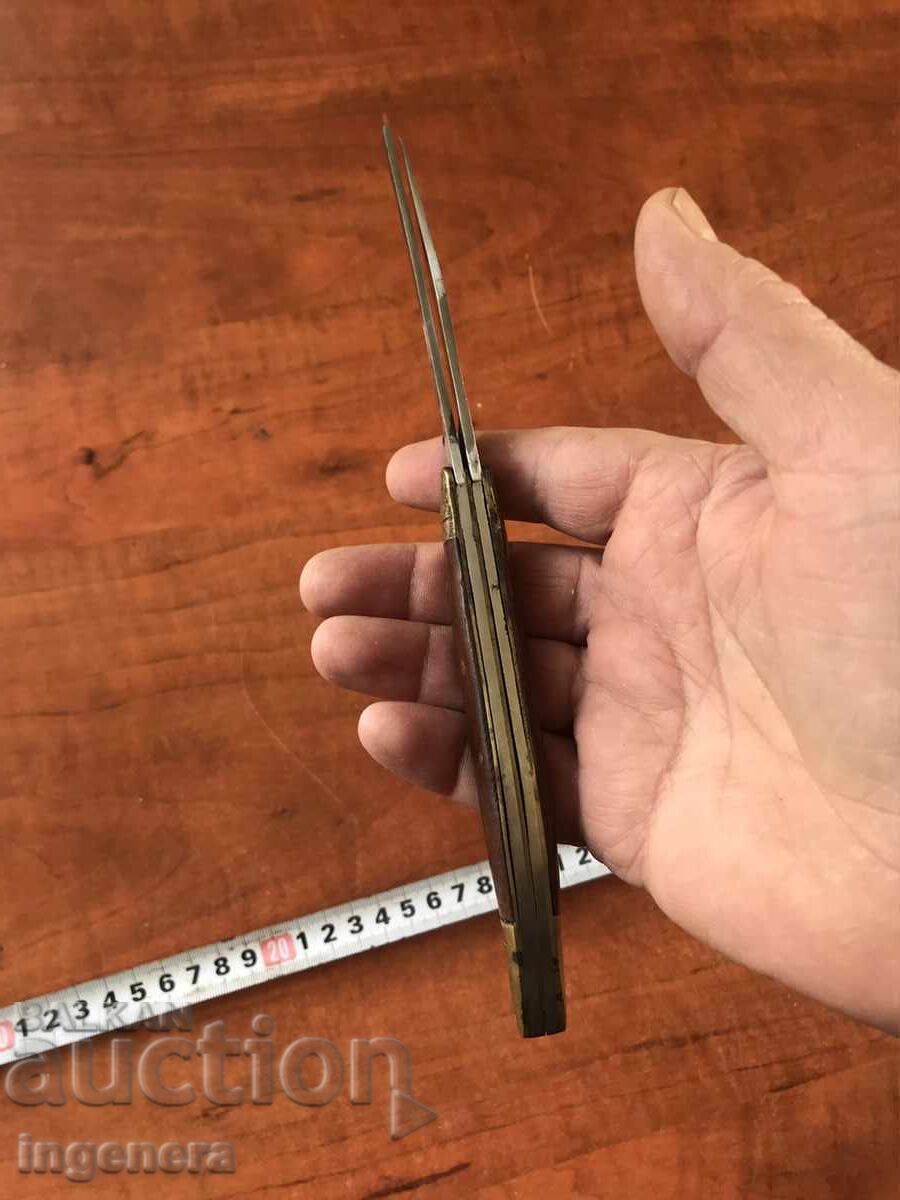 FOLDING KNIFE, OLD BLADE, PAKISTAN - 6 FOLDING KNIFE, OLD BLADE, PAKISTAN - 6