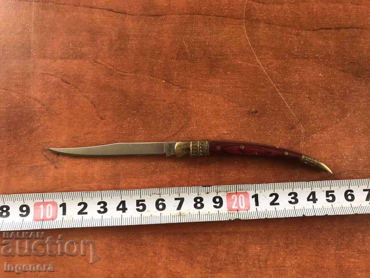 FOLDING KNIFE, OLD BLADE, SPAIN, PERFECT FOLDING KNIFE, OLD BLADE, SPAIN, PERFECT