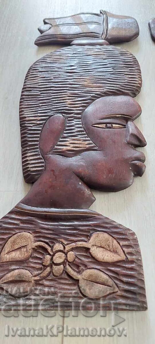 Доставка на Дърворезба пана отлични два броя за ценители