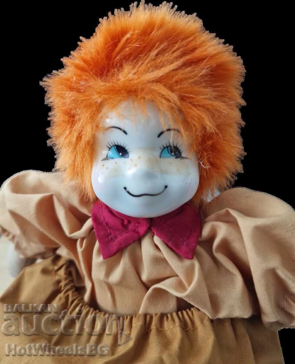Vintage πορσελάνινη κούκλα με τιμή 14.99 BGN | € 7.66 Vintage πορσελάνινη κούκλα με τιμή 14.99 BGN | € 7.66